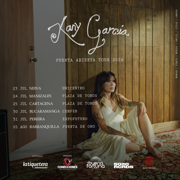 Kany García Tour 2026 Kany García Tour 2026