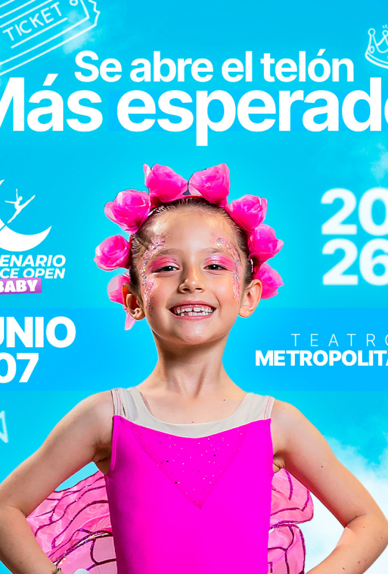 Escenario Dance Open Baby en Medellín Escenario Dance Open Baby en Medellín