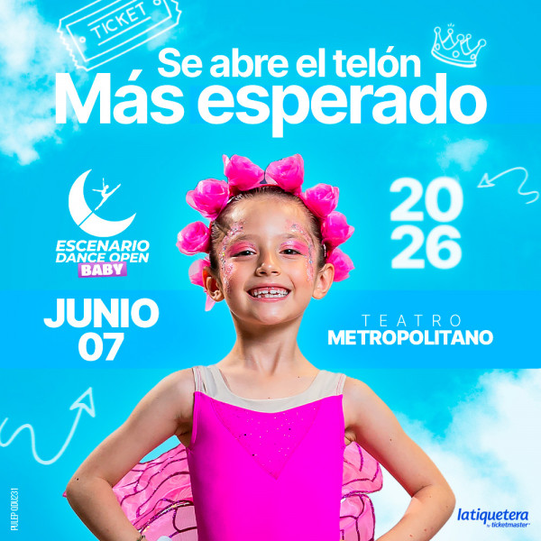 Escenario Dance Open Baby en Medellín Escenario Dance Open Baby en Medellín