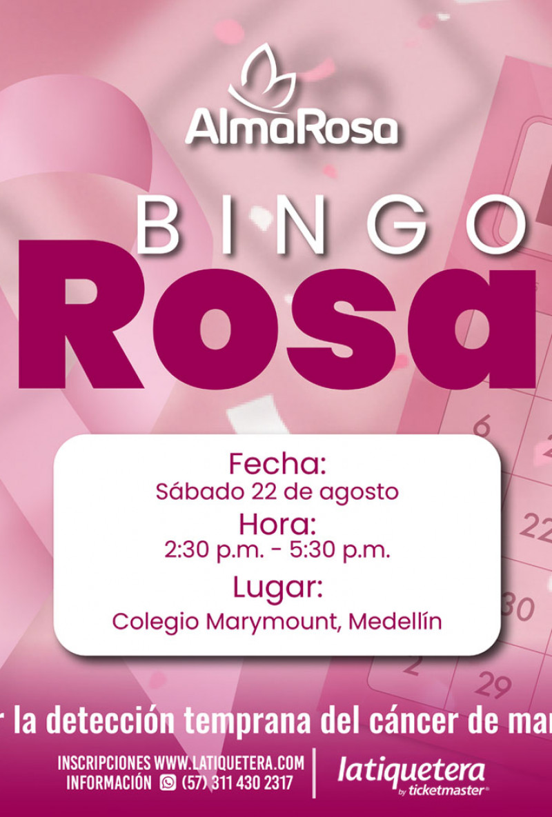 BingoRosa en Medellín BingoRosa en Medellín