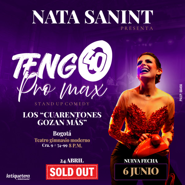 Tengo 40 Pro Max en Bogotá Tengo 40 Pro Max en Bogotá