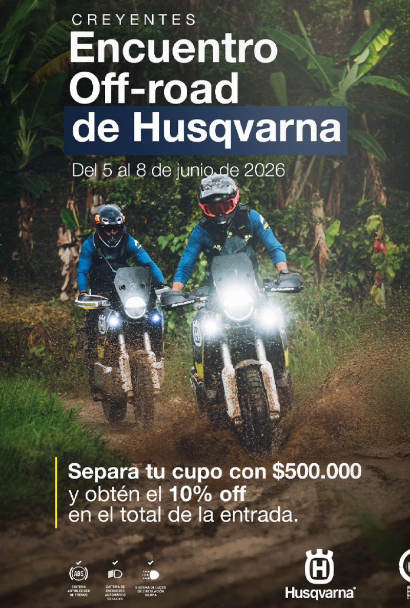 Creyentes Husqvarna 2026 Creyentes Husqvarna 2026