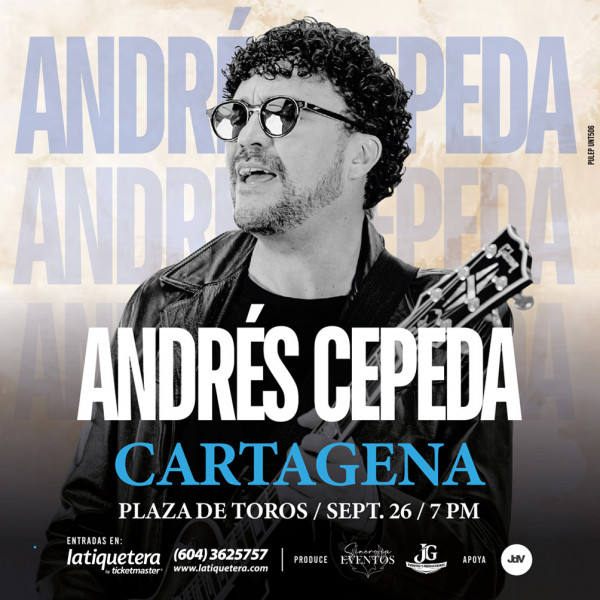 Andrés Cepeda en Cartagena Andrés Cepeda en Cartagena