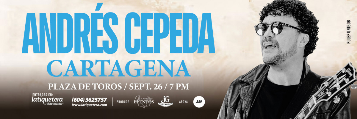 Andrés Cepeda en Cartagena Andrés Cepeda en Cartagena