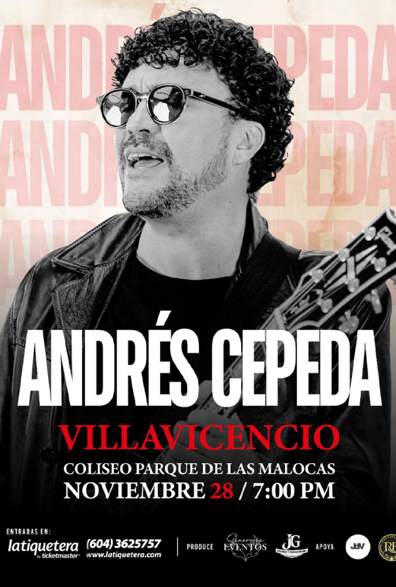 Andrés Cepeda en Villavicencio Andrés Cepeda en Villavicencio