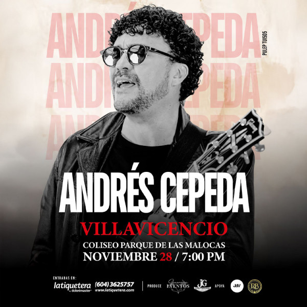 Andrés Cepeda en Villavicencio Andrés Cepeda en Villavicencio