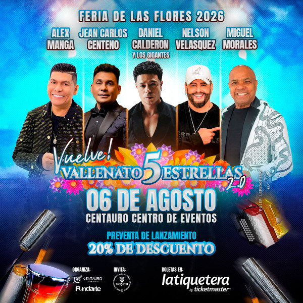Vallenato 5 Estrellas - Envigado Vallenato 5 Estrellas - Envigado