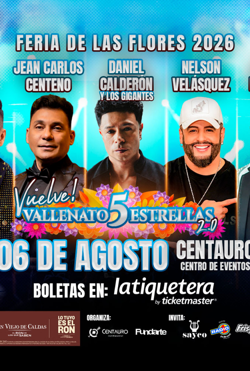 Vallenato 5 Estrellas - Envigado Vallenato 5 Estrellas - Envigado
