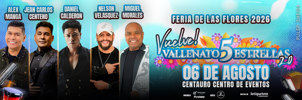 Vallenato 5 Estrellas - Envigado Vallenato 5 Estrellas - Envigado
