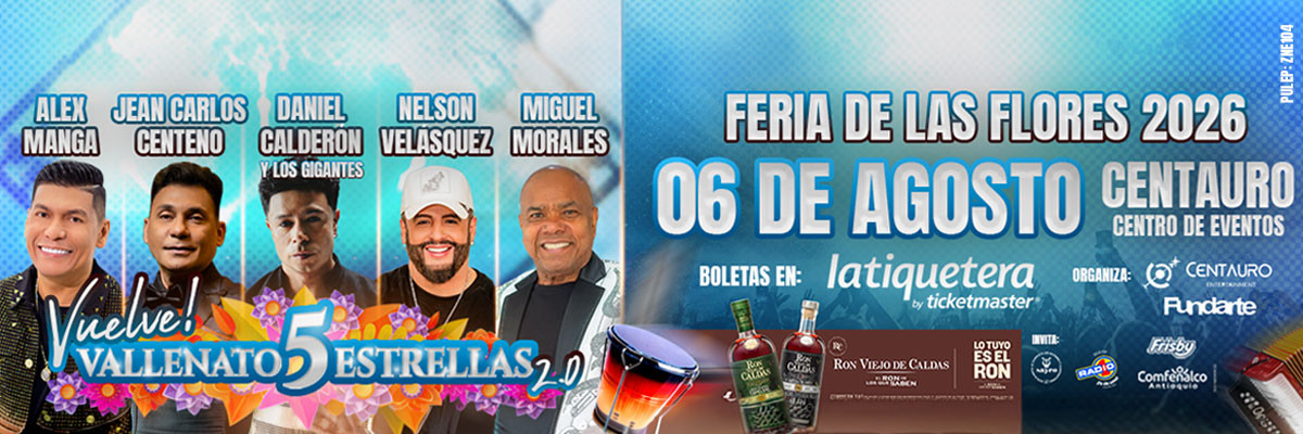 Vallenato 5 Estrellas - Envigado Vallenato 5 Estrellas - Envigado