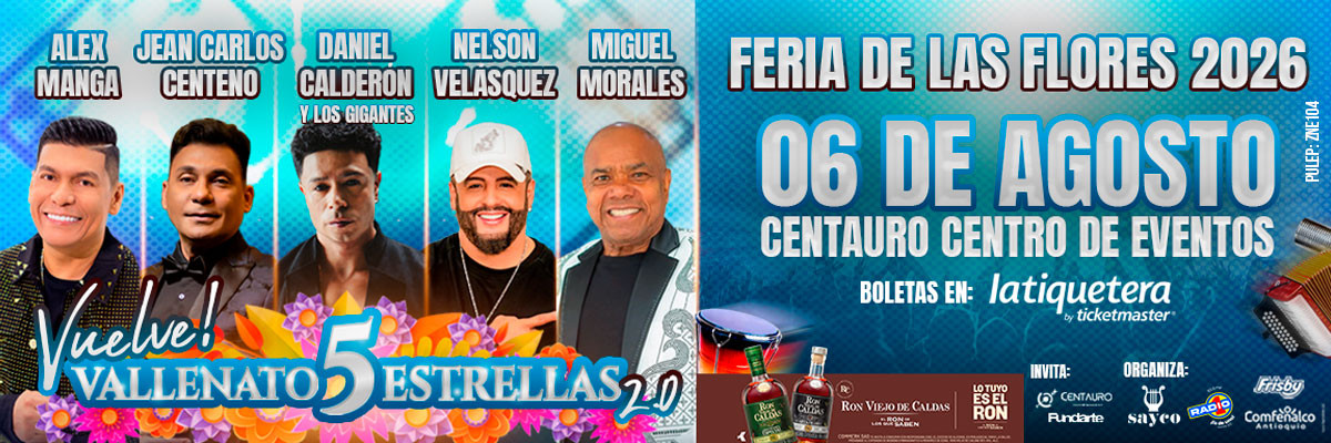 Vallenato 5 Estrellas - Envigado Vallenato 5 Estrellas - Envigado