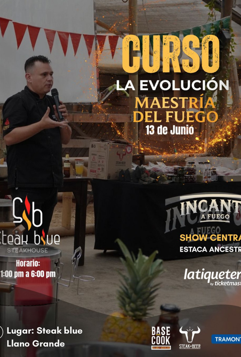 Curso de asado maestria del fuego Curso de asado maestria del fuego