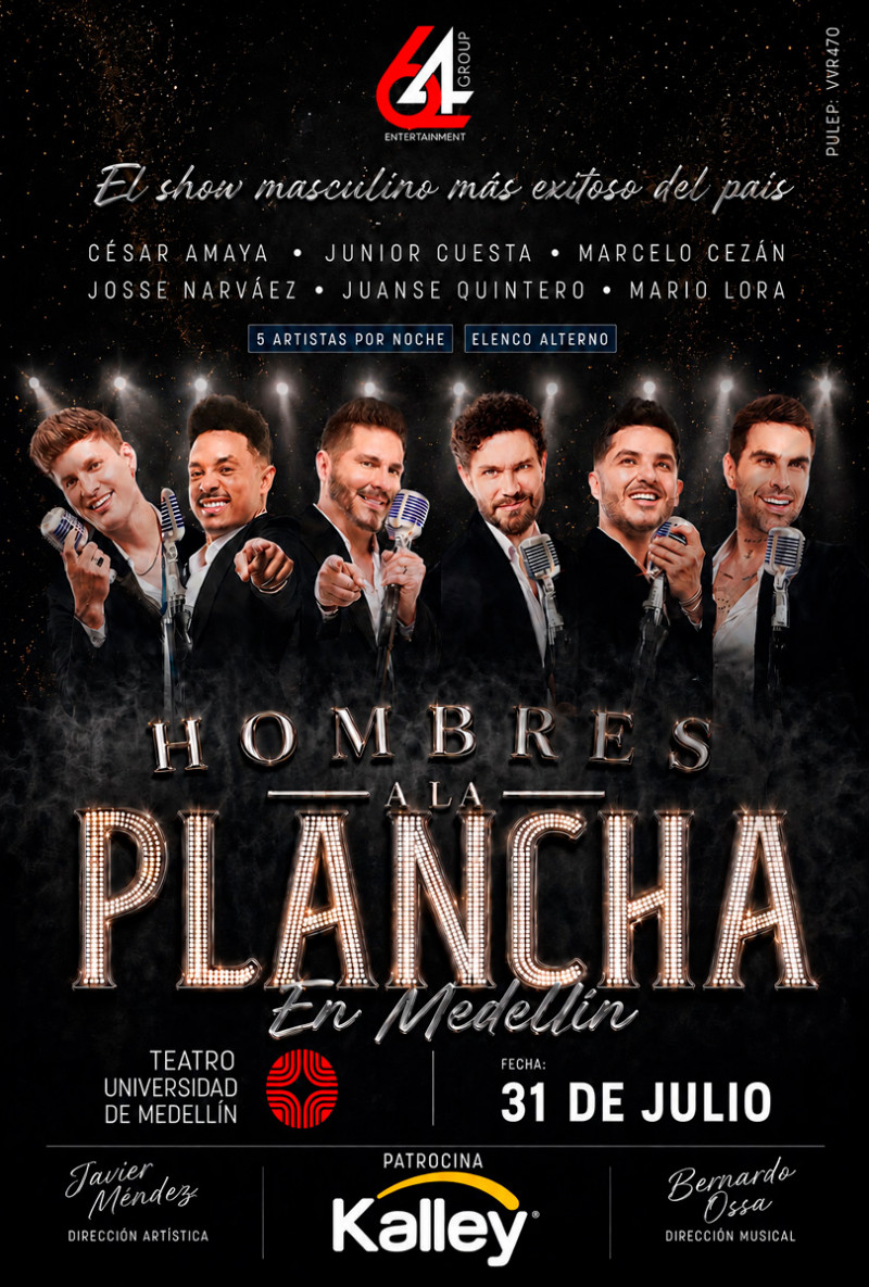 Hombres a la plancha en Medellín Hombres a la plancha en Medellín
