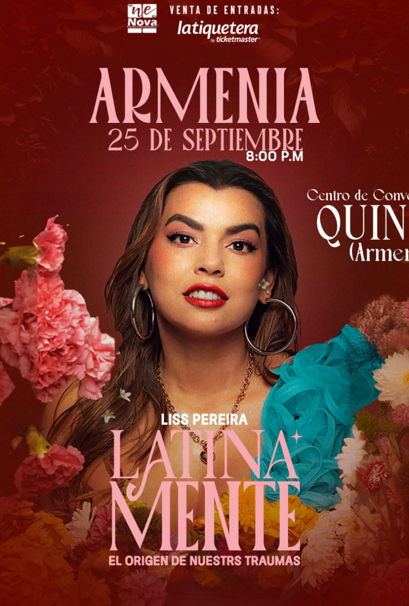 "Latinamente" Liss Pereira en Armenia "Latinamente" Liss Pereira en Armenia
