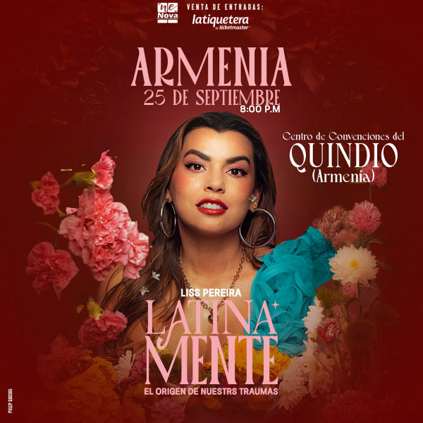 "Latinamente" Liss Pereira en Armenia "Latinamente" Liss Pereira en Armenia