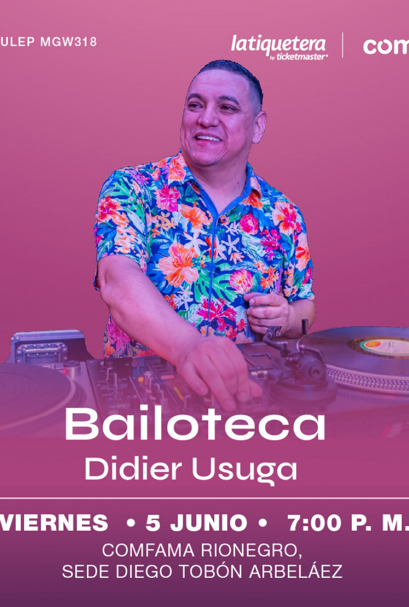 ¡Bailoteca con Didier Usuga! ¡Bailoteca con Didier Usuga!