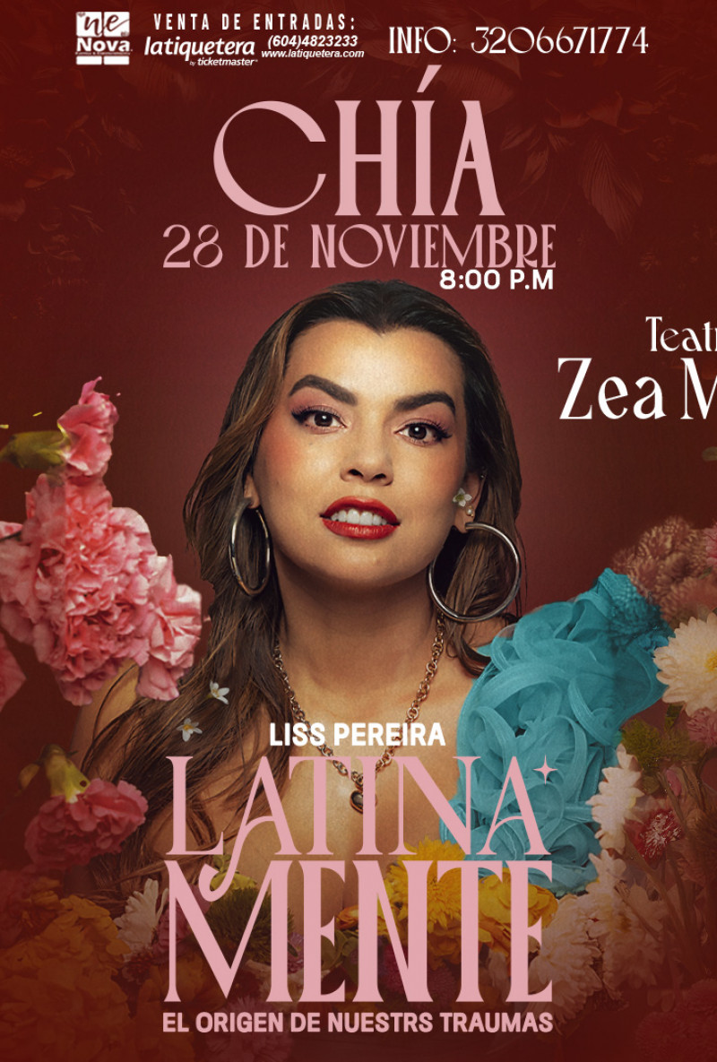 "Latinamente" Liss Pereira en Chía "Latinamente" Liss Pereira en Chía