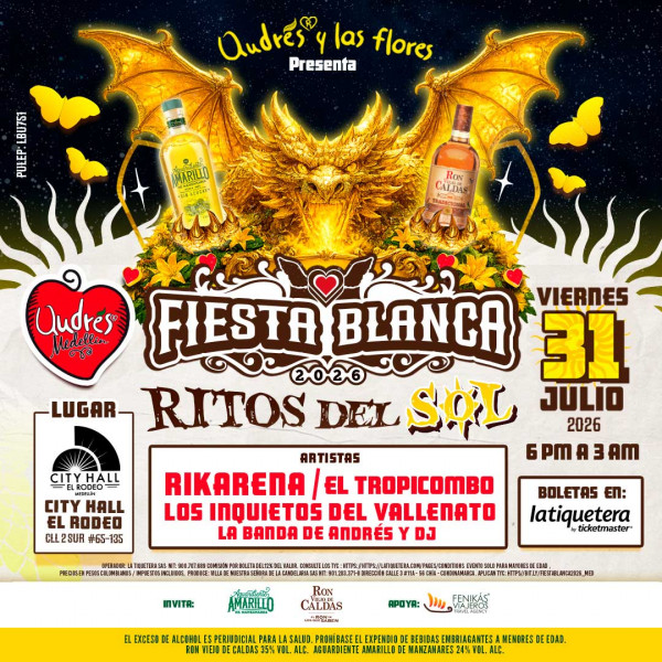 Fiesta blanca presenta: Ritos del sol Fiesta blanca presenta: Ritos del sol