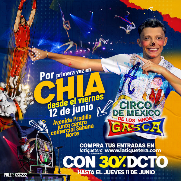 Circo de México de los hermanos Gasca en Chía Circo de México de los hermanos Gasca en Chía