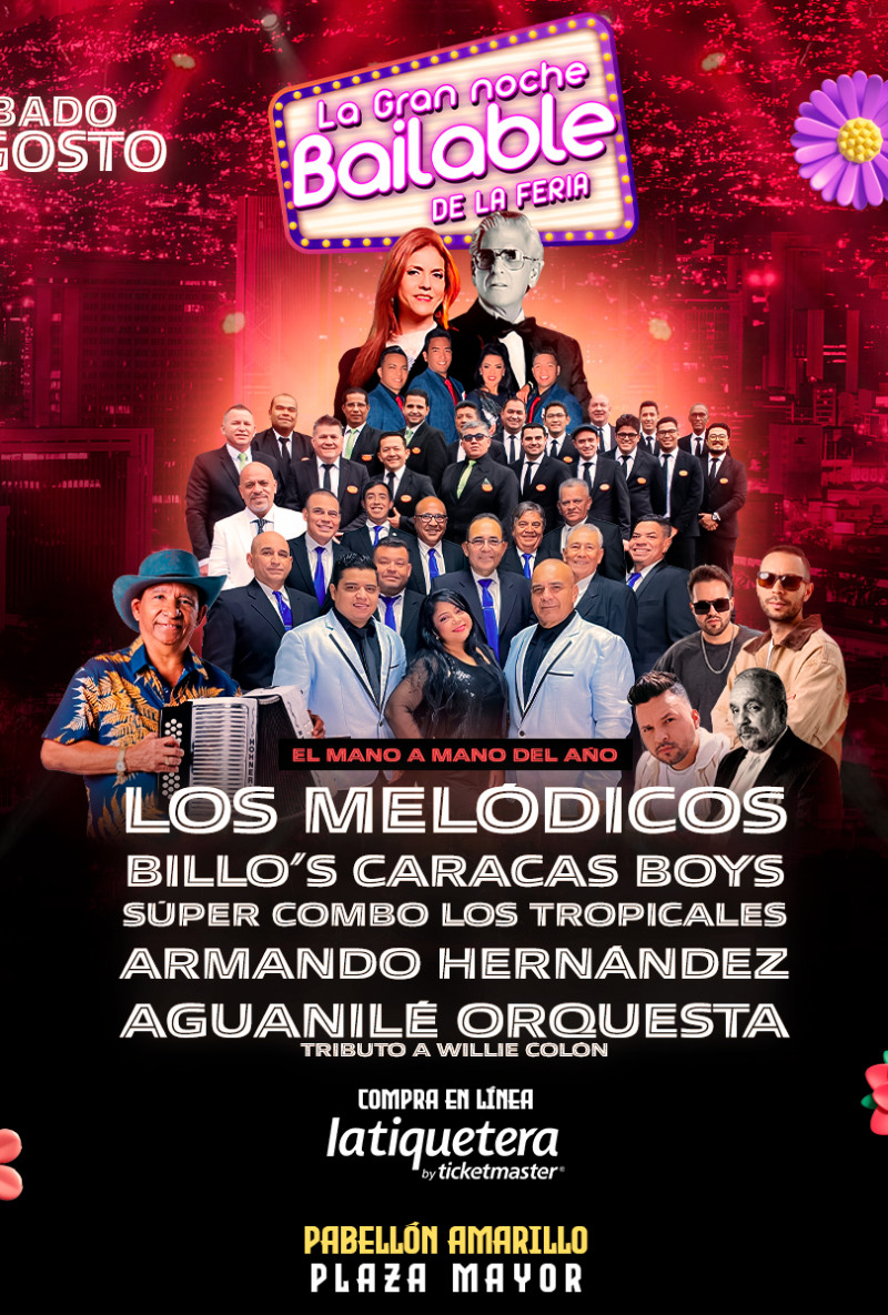 La gran noche bailable en Medellín La gran noche bailable en Medellín
