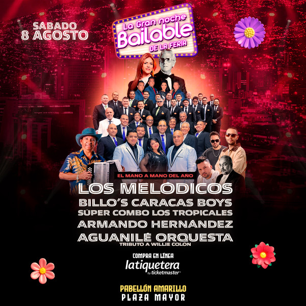 La gran noche bailable en Medellín La gran noche bailable en Medellín