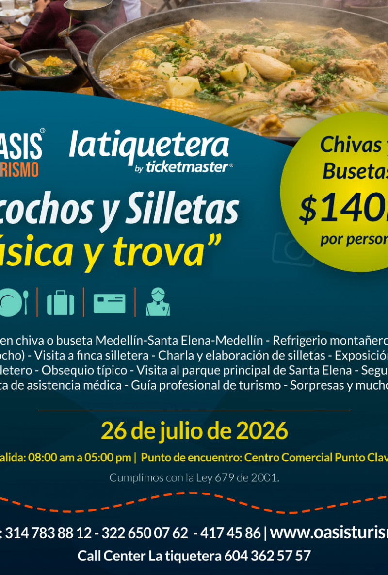 Sancochos y silletas Sancochos y silletas