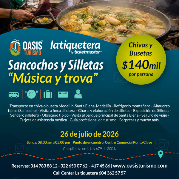 Sancochos y silletas Sancochos y silletas