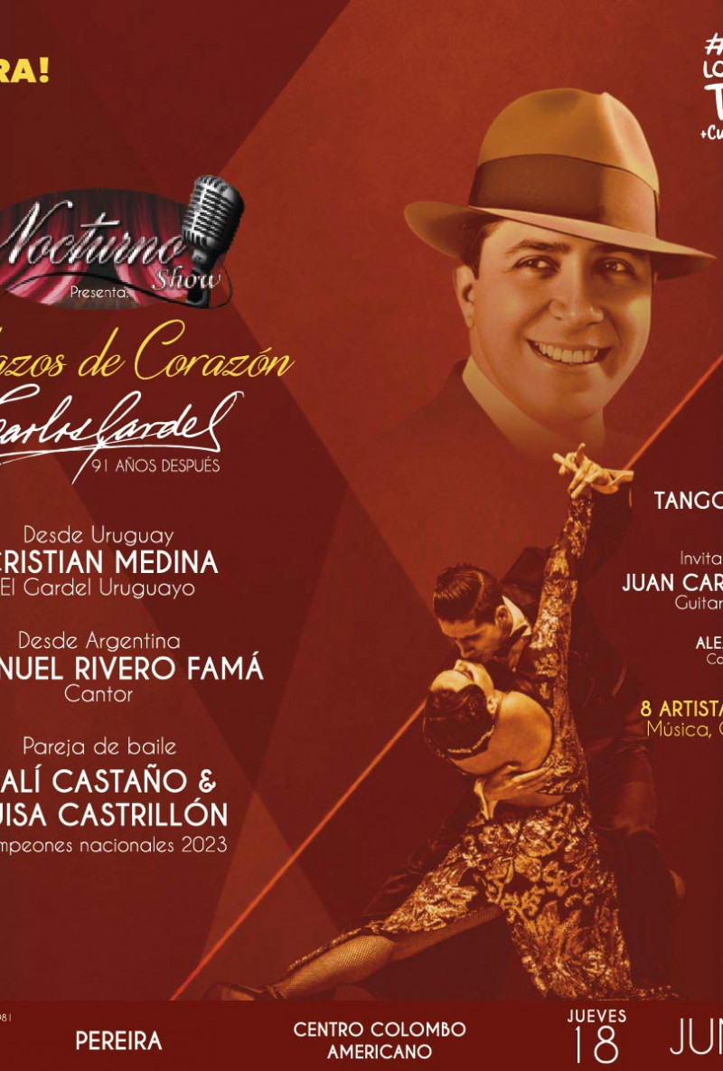 Carlos Gardel “Pedazos de Corazón” - Pereira Carlos Gardel “Pedazos de Corazón” - Pereira