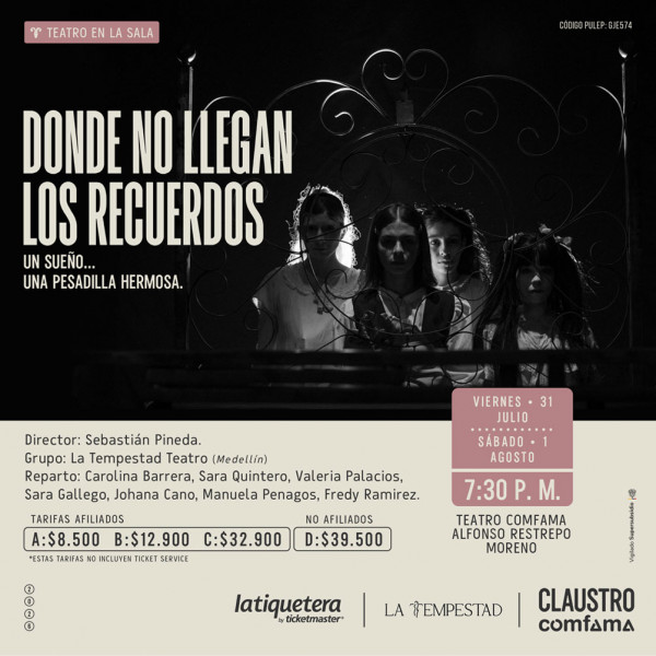 Donde no llegan los recuerdos Donde no llegan los recuerdos