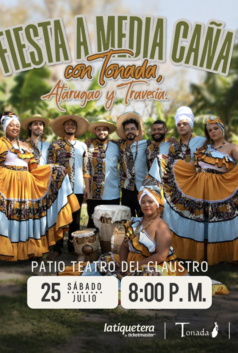 Fiesta a media caña con Tonada, Travesía y Atarugao Fiesta a media caña con Tonada, Travesía y Atarugao