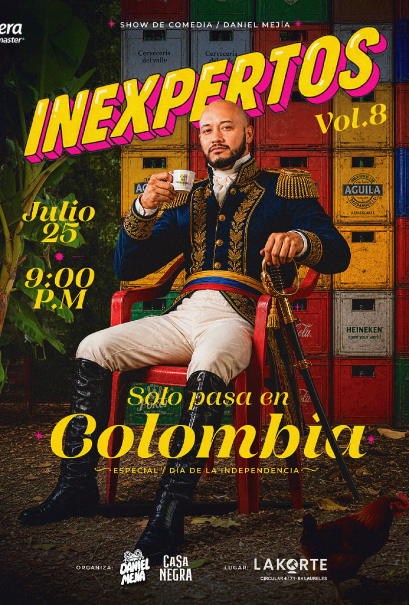 Inexpertos vol. 8 - solo pasa en Colombia Inexpertos vol. 8 - solo pasa en Colombia