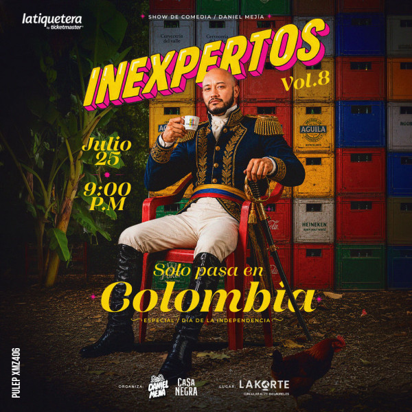 Inexpertos vol. 8 - solo pasa en Colombia Inexpertos vol. 8 - solo pasa en Colombia