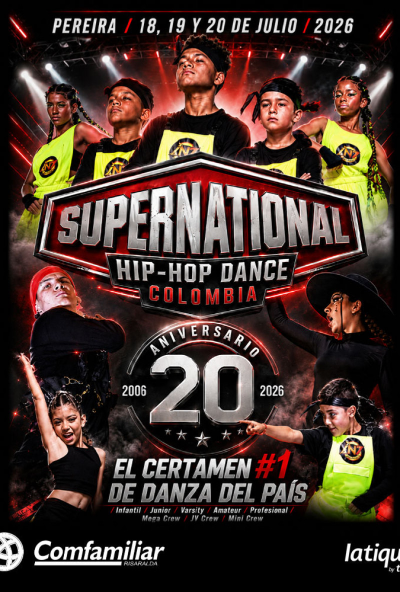 Supernational – Hip - Hop Dance Colombia 20 años Supernational – Hip - Hop Dance Colombia 20 años