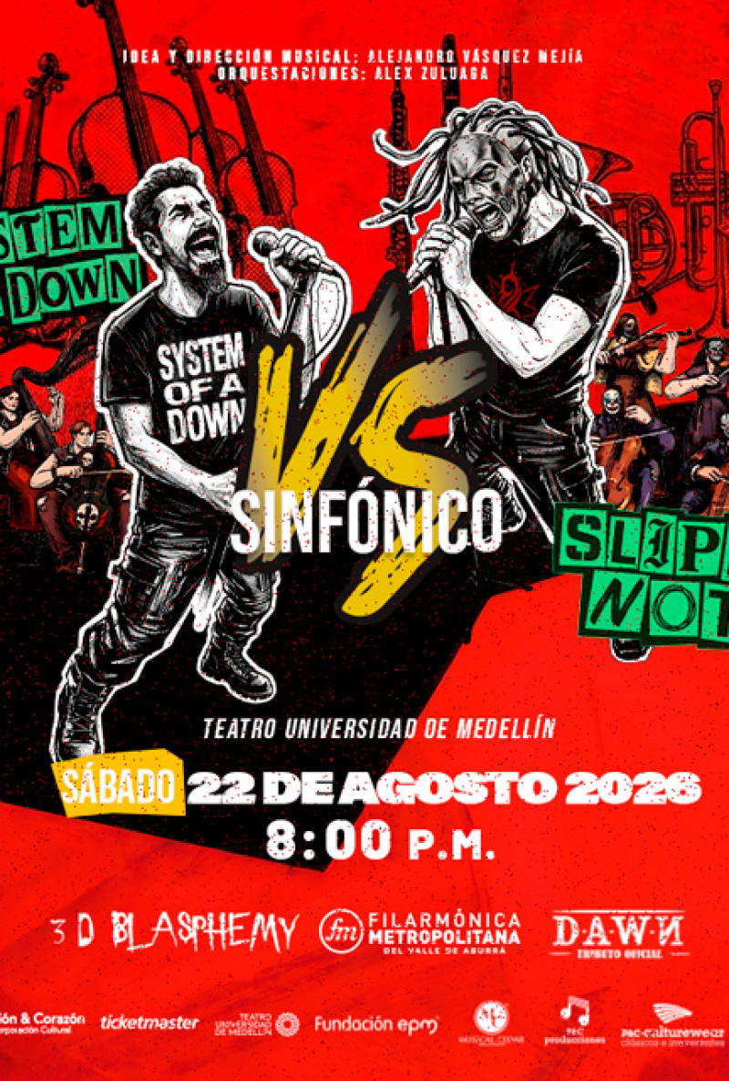System of a Down vs Slipknot Sinfónico System of a Down vs Slipknot Sinfónico