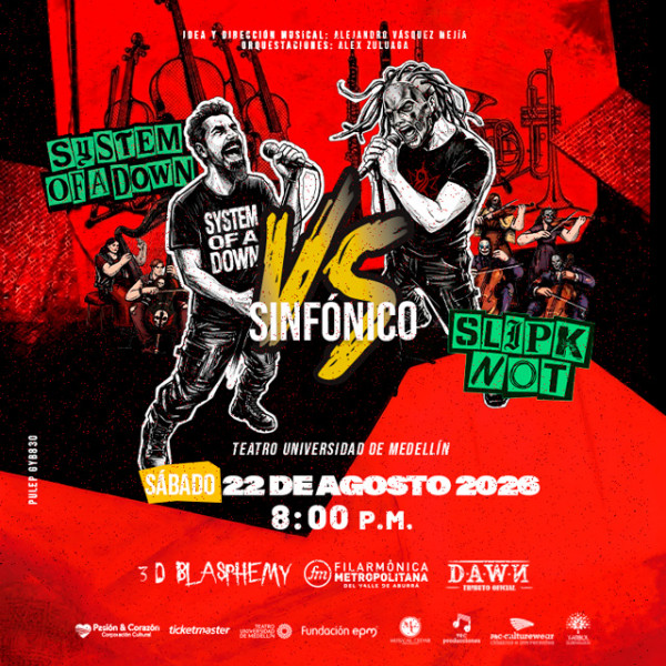 System of a Down vs Slipknot Sinfónico System of a Down vs Slipknot Sinfónico