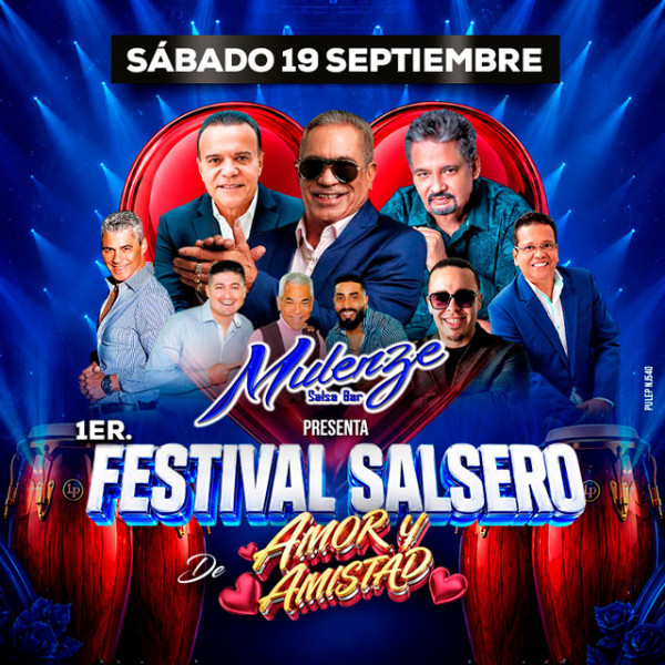 Mulenze Salsa Bar Presenta: 1er Festival Salsero de Amor y Amistad Mulenze Salsa Bar Presenta: 1er Festival Salsero de Amor y Amistad