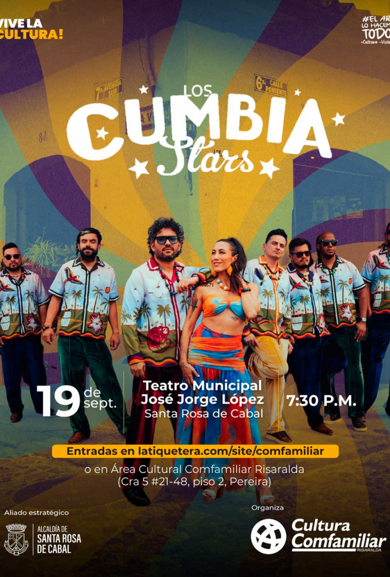 Los Cumbia Stars en Concierto - Santa Rosa de Cabal Los Cumbia Stars en Concierto - Santa Rosa de Cabal