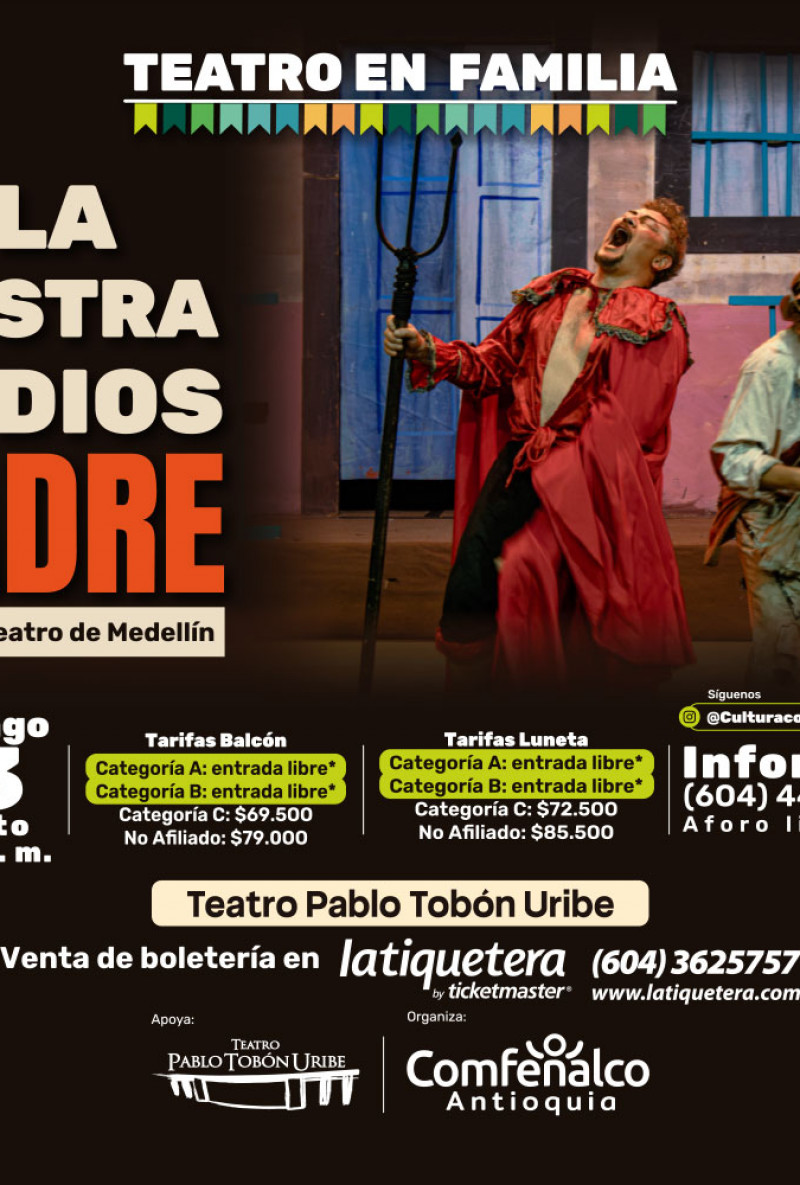 Teatro en familia: En la diestra de Dios padre Teatro en familia: En la diestra de Dios padre